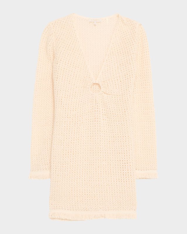 Cassie Crochet Sun Dress Coverup